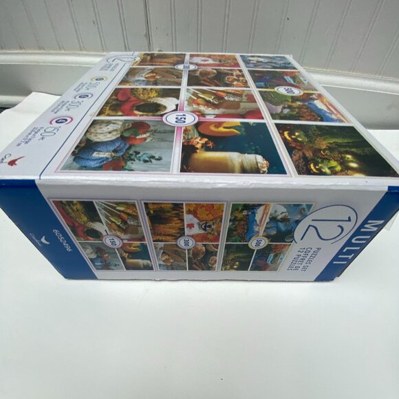 12 assorted puzzles Cardinal puzzles jigsaw - Picture 4 of 7